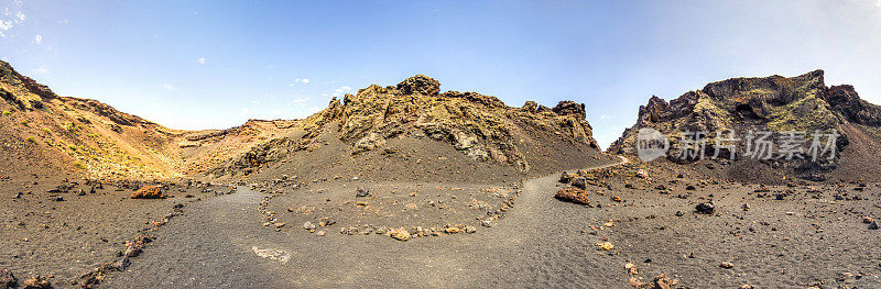 火山el cuervo lanzarote日加那利群岛